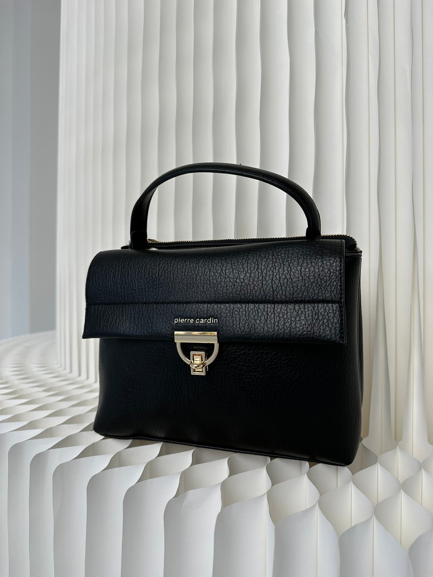 Pierre Cardin Eco-leather structured handbag