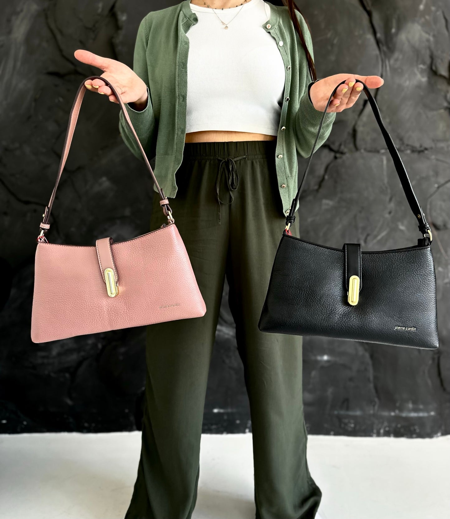 Pierre Cardin Eco-leather shoulderbag