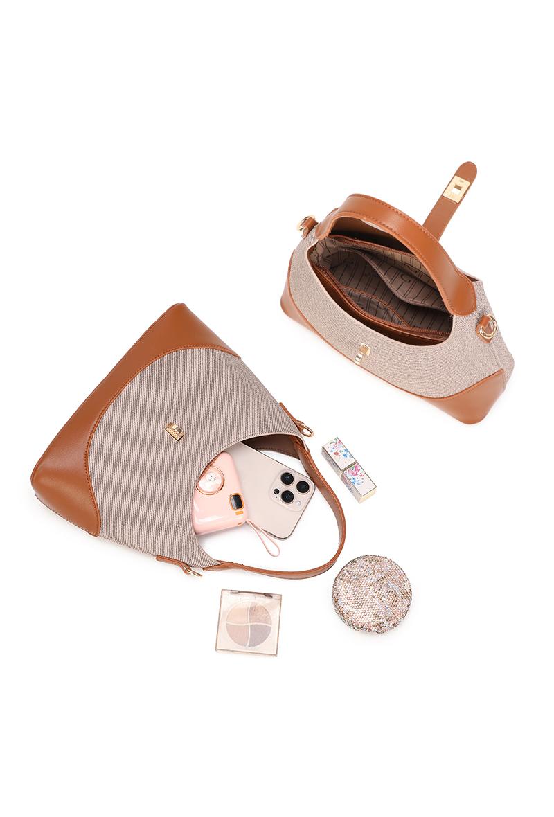 Marron Fonce Gallantry Paris hanbag