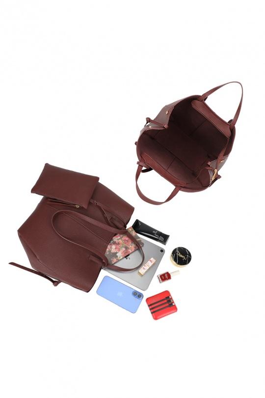 Shoulder Bag Burgundy Gallantry