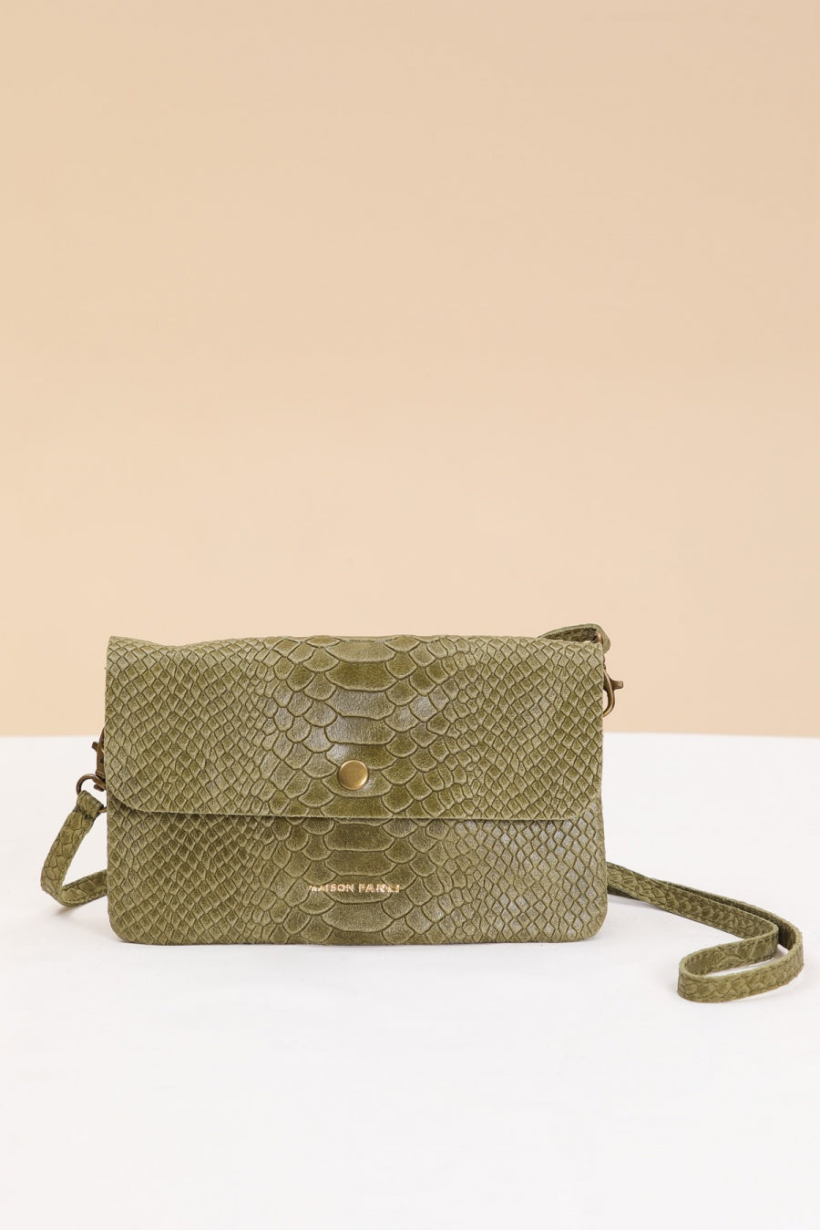 FANLI OLIVE CROSSBODY BAG