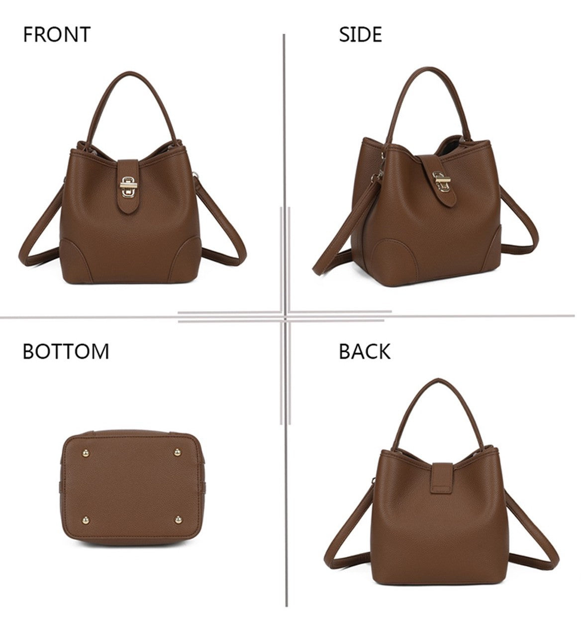Gallantry Paris Annie Brown Handbag