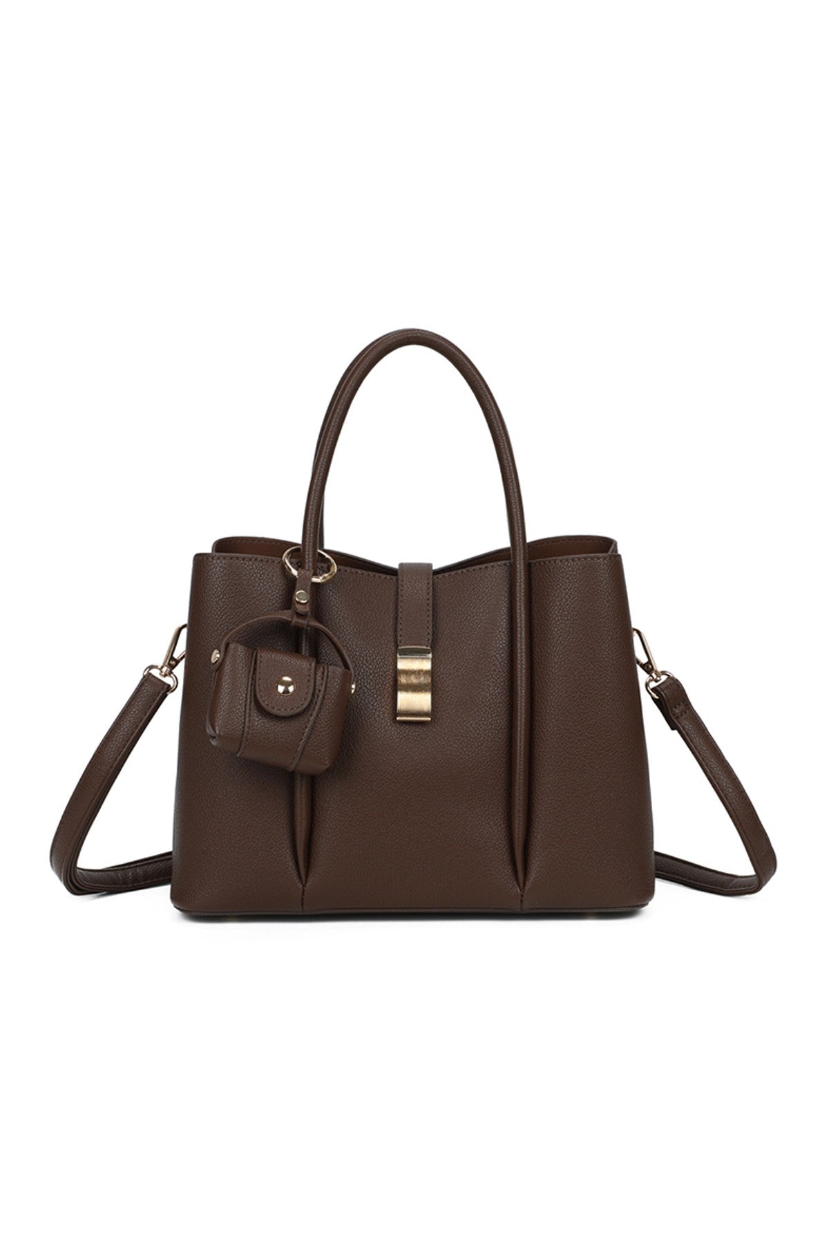 Chic Amini Brown  handbag