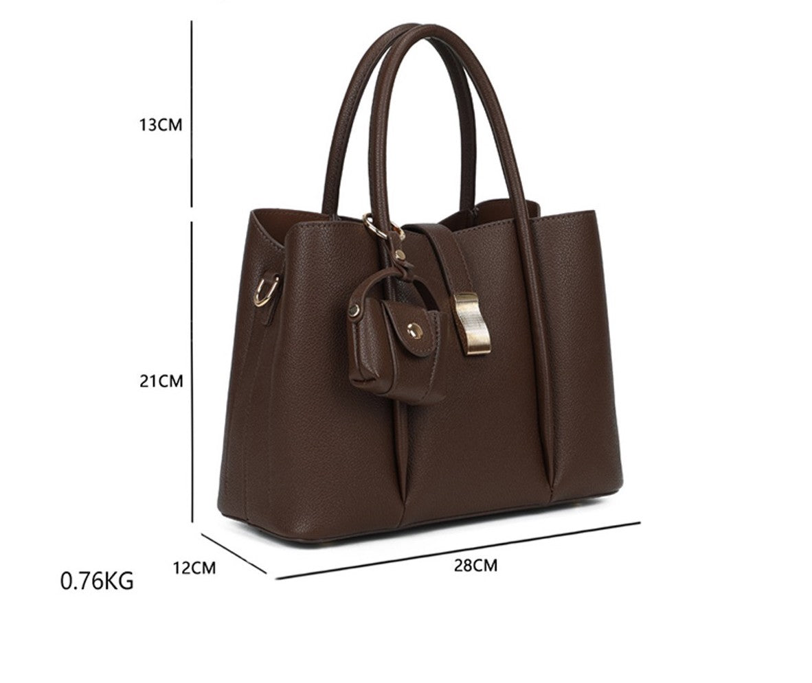 Chic Amini Brown  handbag