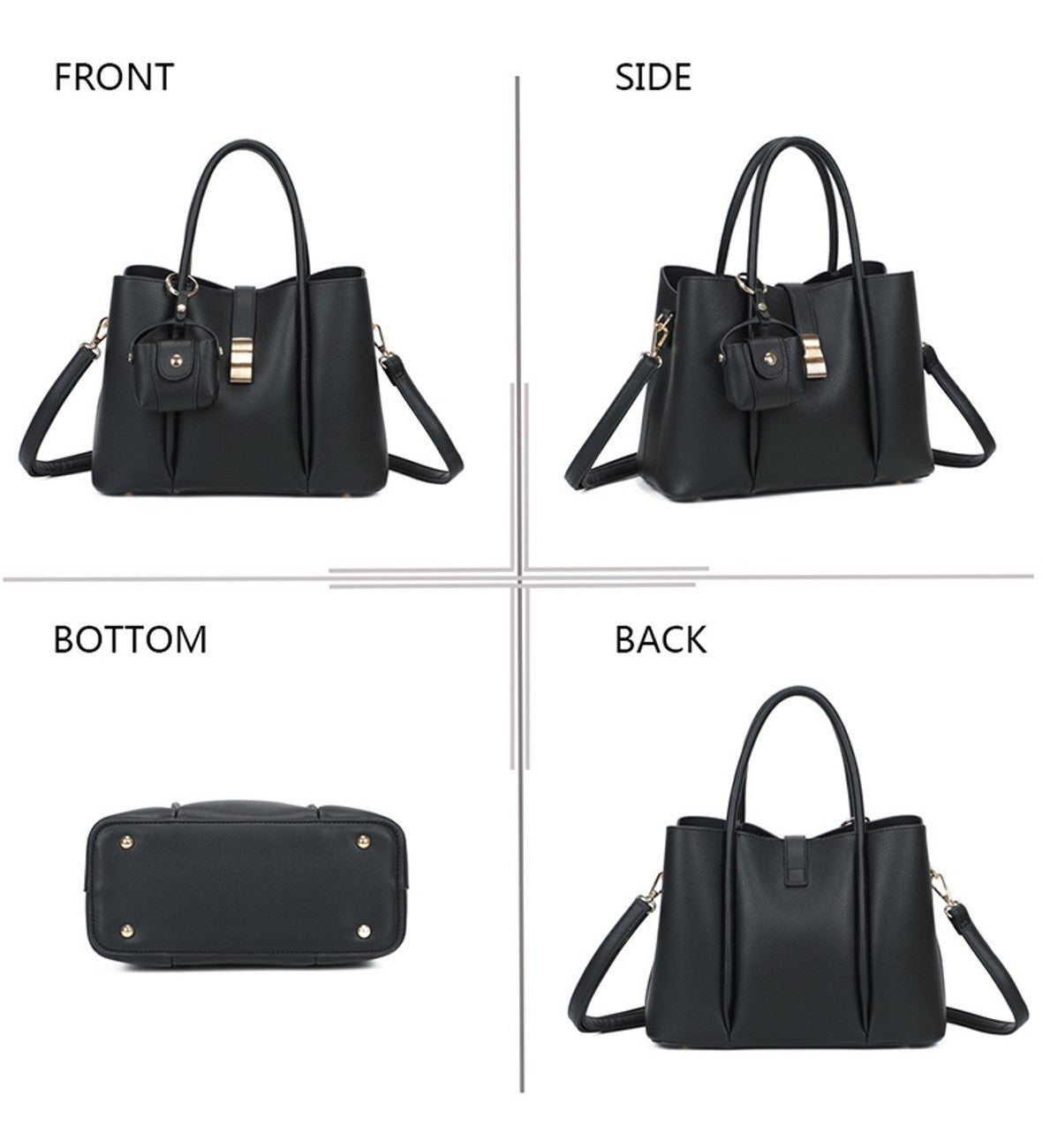 Chic Amini Black rokassoma