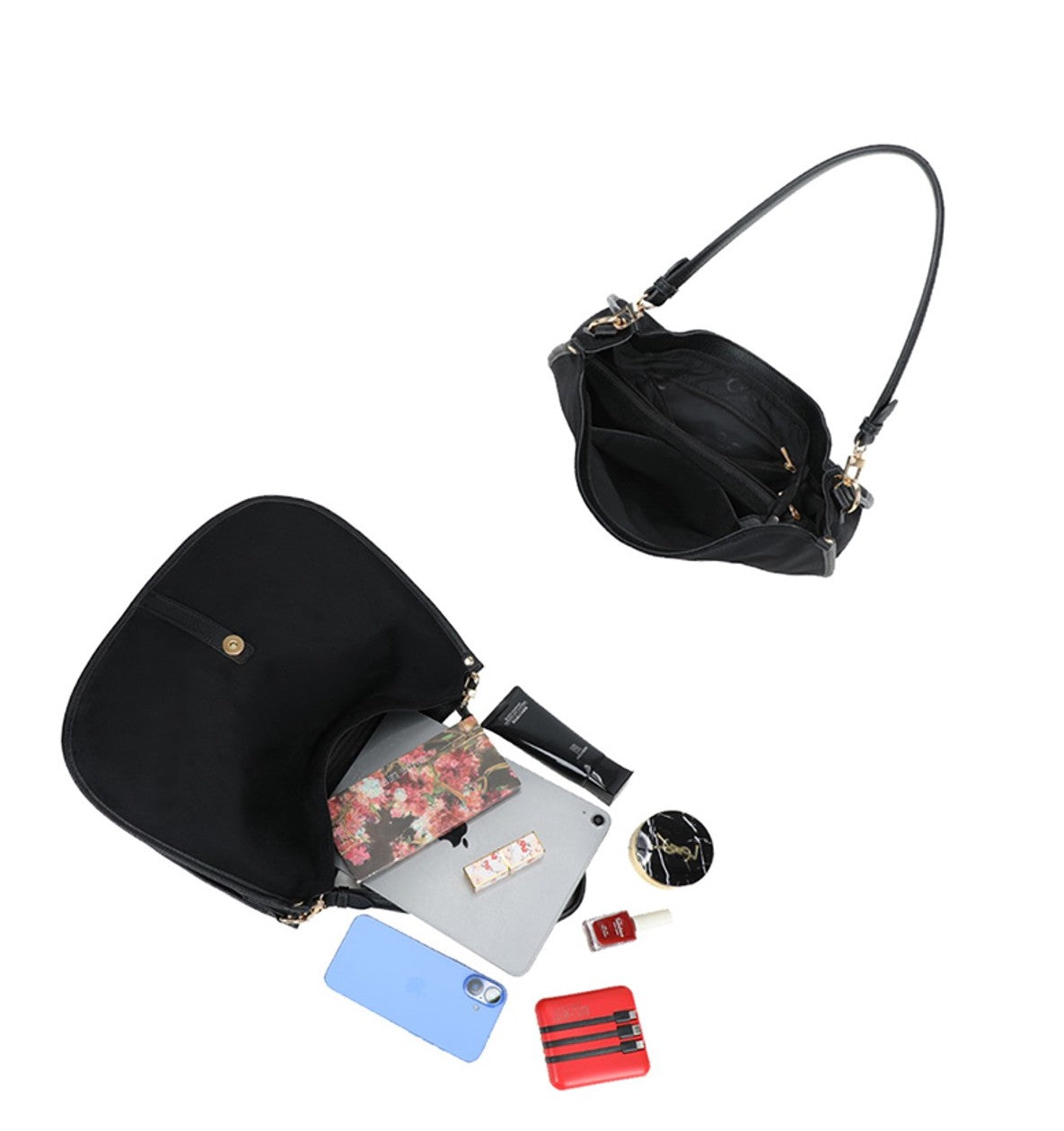 Gallantry Paris Noir Silvi Handbag