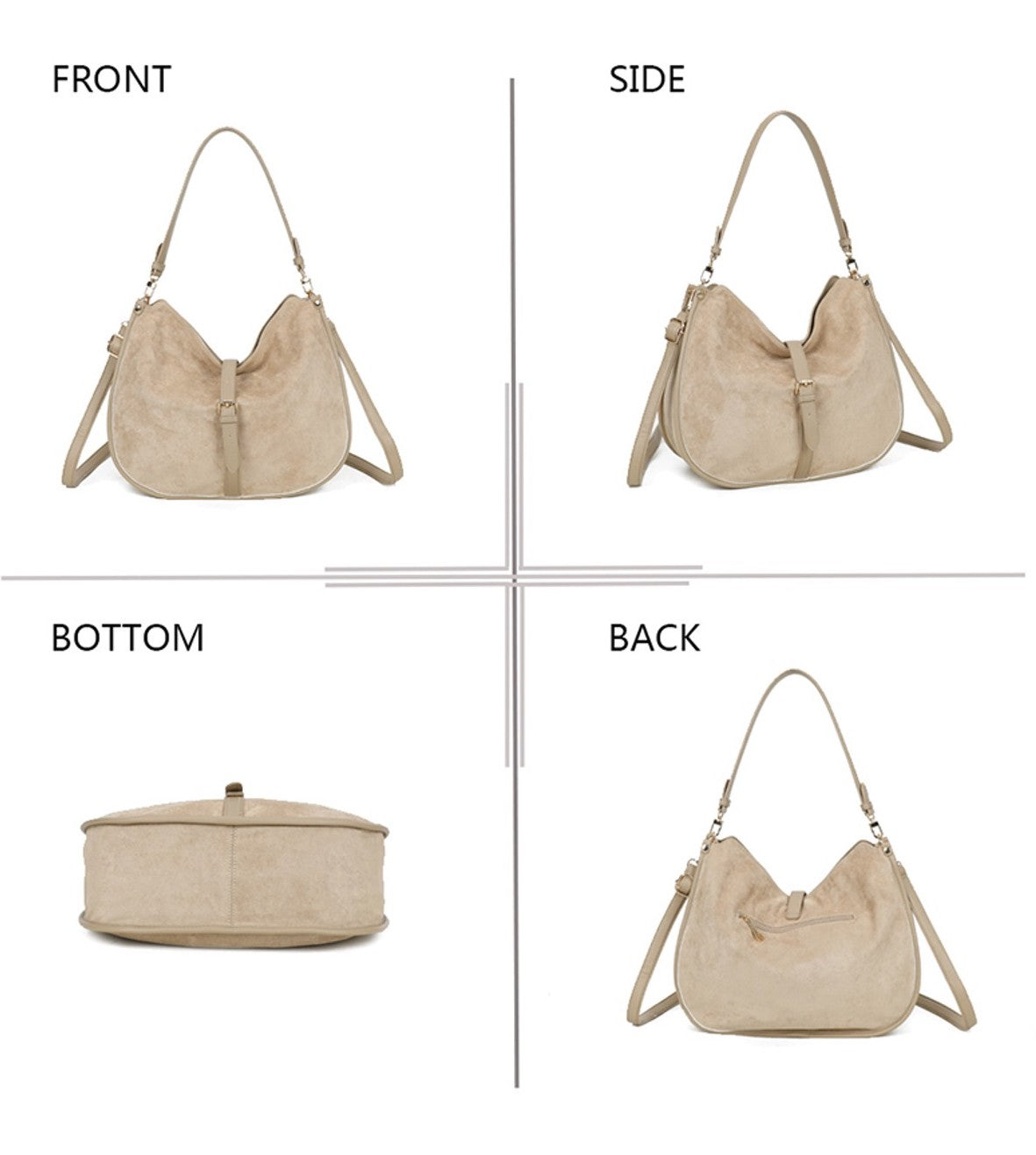 Gallantry Paris Taupe Silvi Handbag