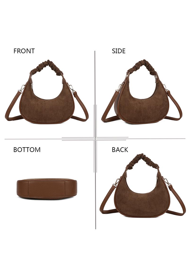 Gallantry Amini Dark Chocolate handbag