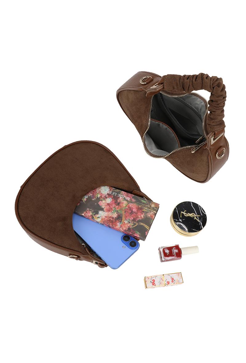 Gallantry Amini Dark Chocolate handbag