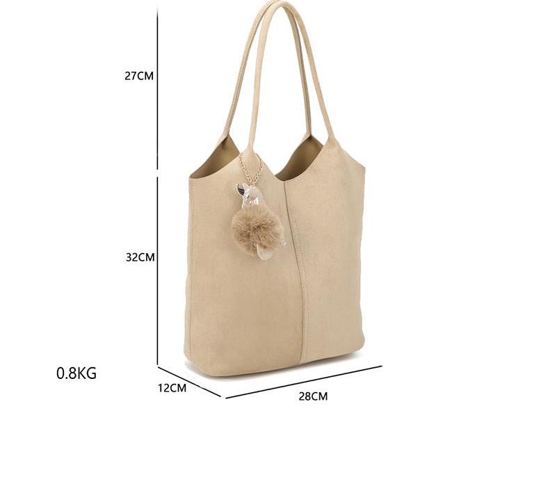 Mākslīgā zamša Gallantry Paris soma Beige