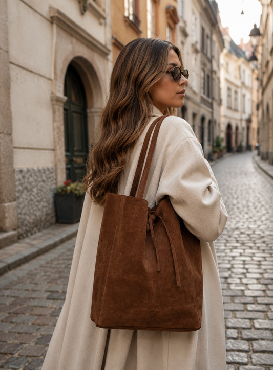 FANLI CAMEL HANDBAG