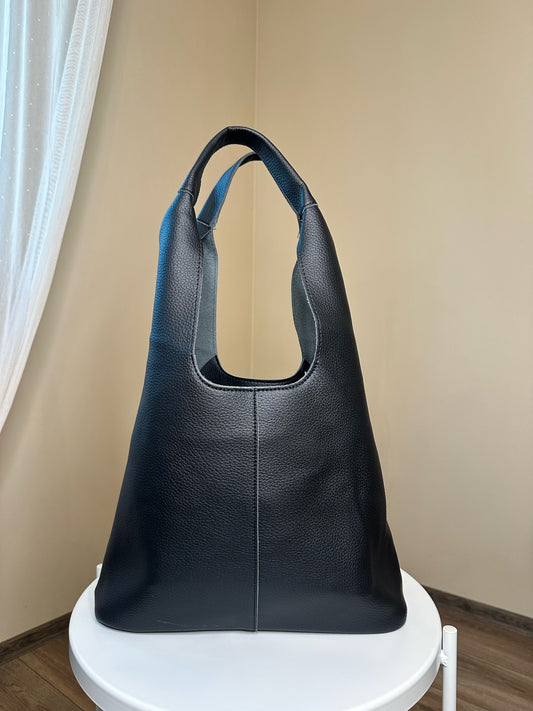 Big 50% leather bag