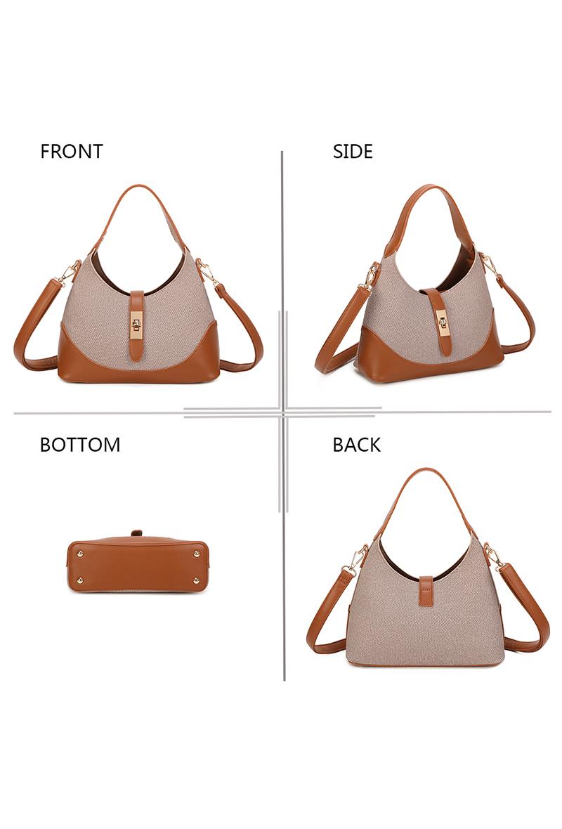 Marron Fonce Gallantry Paris hanbag