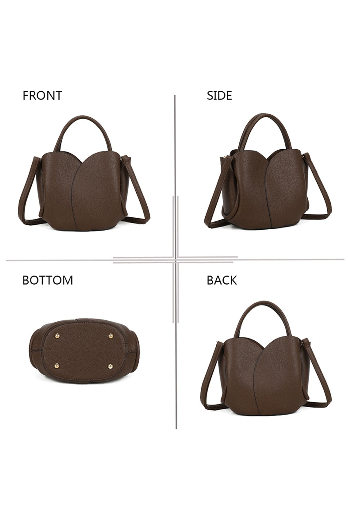 Gallantry Paris Handbag Set – Elegant Brown